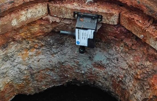 化粪池及污水井池NB-IOT超声波液位监测系统